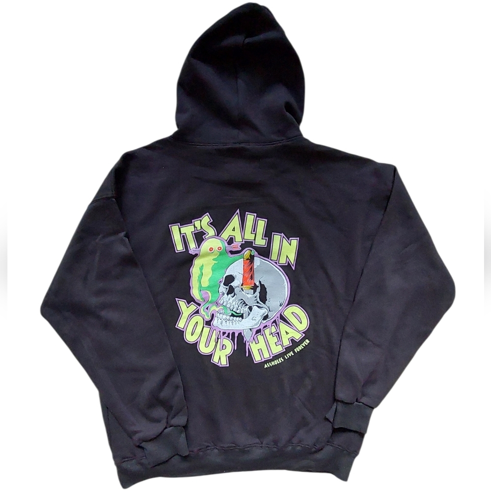 Assholes Live Forever Hoodie Size XL